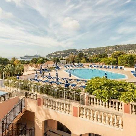 Superbe 2 Piece Tout Confort , Piscine /Ac/Parking Villa Villefranche-sur-Mer Luaran gambar